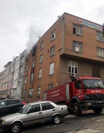Ankara'da iş yeri yangını