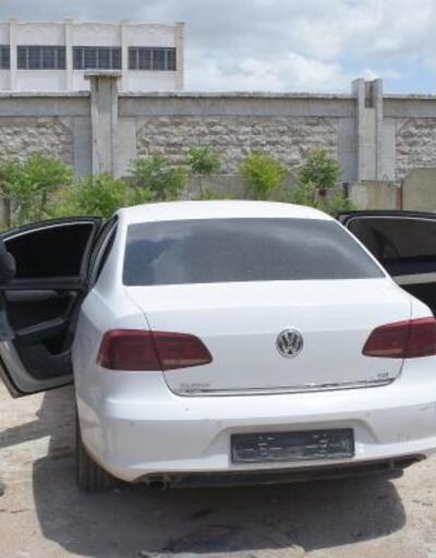 Azez'de Türk polisi araçları kayıt altına aldı, çalıntıları buldu
