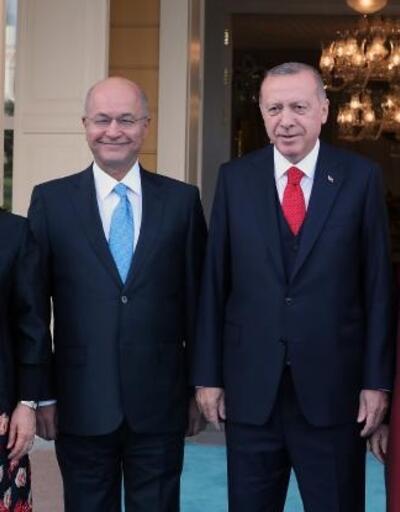 Erdoğan Irak Cumhurbaşkanı Berham Salıh'i kabul etti