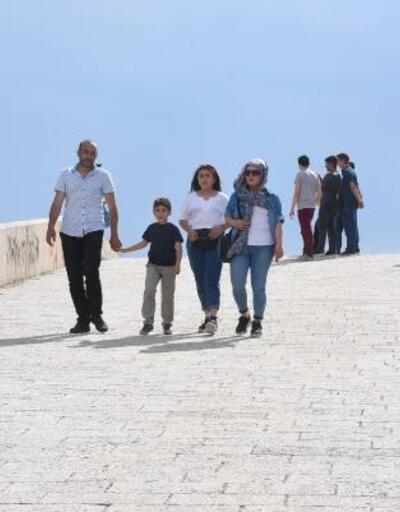 Kırıkkale'de tarihi köprüye ziyaretçi akını
