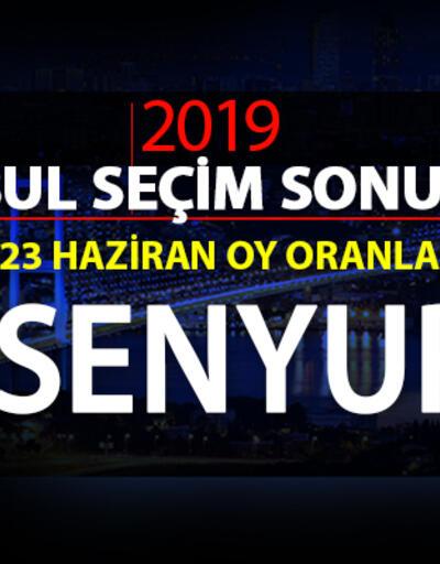 İstanbul Belediye Başkanlığı Esenyurt seçim sonuçları ve 23 Haziran Esenyurt oy oranları