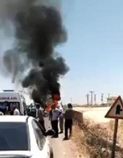 Viranşehir'de otomobiller çarpıştı: 9 yaralı