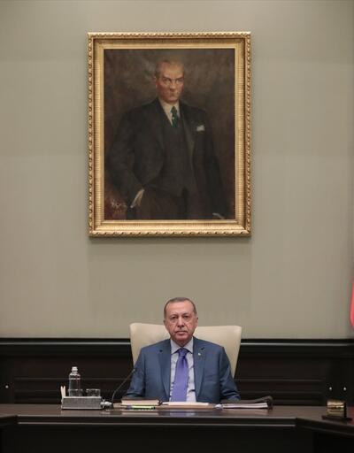 MGK toplantısı Cumhurbaşkanı Erdoğan başkanlığında toplandı