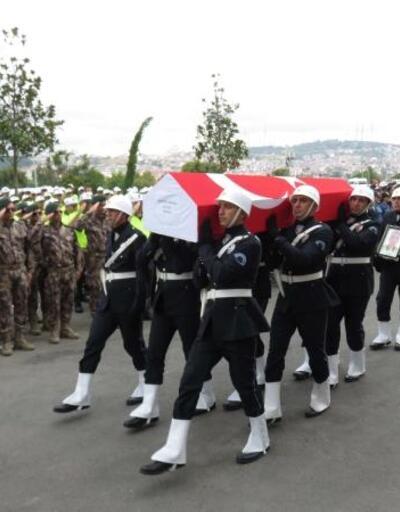 Şehit Polis Ali Ulaş için cenaze töreni düzenlendi