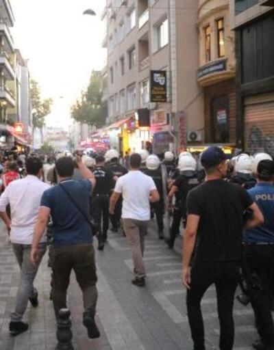 Kadıköy'de eylem gerginliği