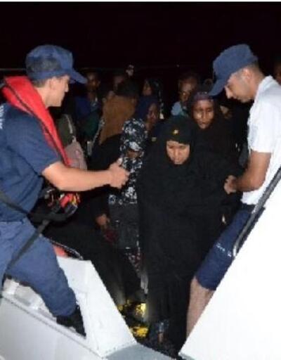 Karaburun'da 39 kaçak göçmen yakalandı