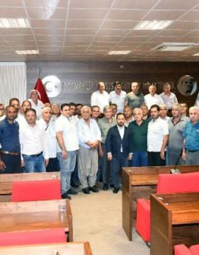 Sarıçam Belediye Başkanı Uludağ, muhtarlarla bir araya geldi