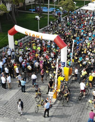 Yüzlerce bisikletli Üsküdar'dan Beykoz'a pedal çevirdi