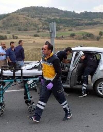 Bolu'da kaza: 2 yaralı