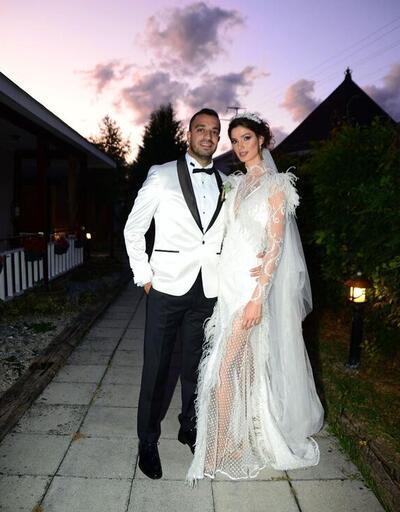 Model Gizem Kayalı ile Murat Binici evlendi