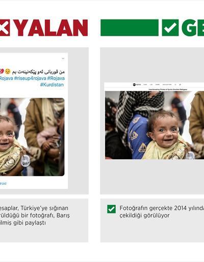 Barış Pınarı Harekatı aleyhinde "kaçan sivillerin" fotoğraflarıyla manipülasyon girişimi