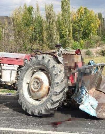 Kamyon çarpan traktördeki aynı aileden 3 kişi öldü