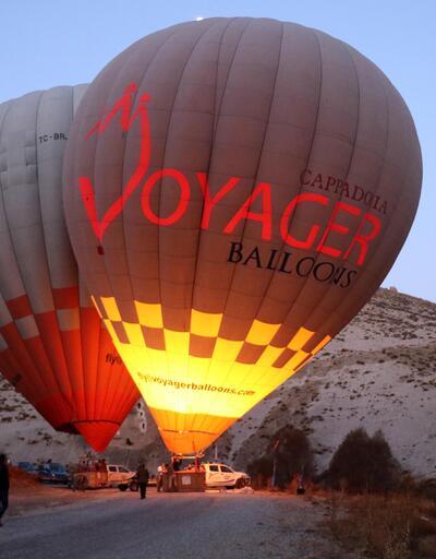 Kayseri'de ilk kez balon havalandı