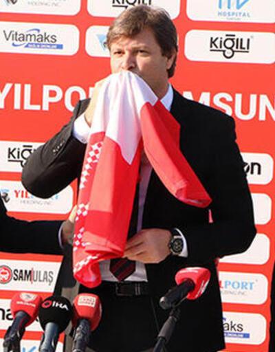 Ertuğrul Sağlam: Samsunspor'u 6. şampiyon yapmak için geldim