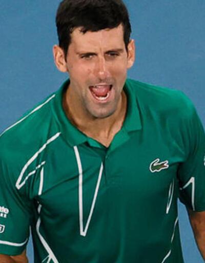 Avustralya Açık'ta ilk finalist Djokovic