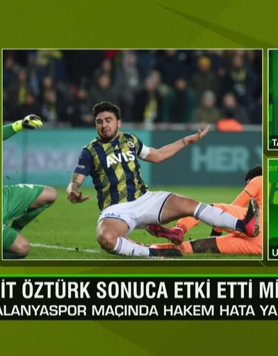 Fenerbahçe-Alanyaspor maçında hakem hata yaptı mı? Mustafa Pektemek'in pozisyonu penaltı mı? Pazar Akşamı Futbol'da tartışıldı