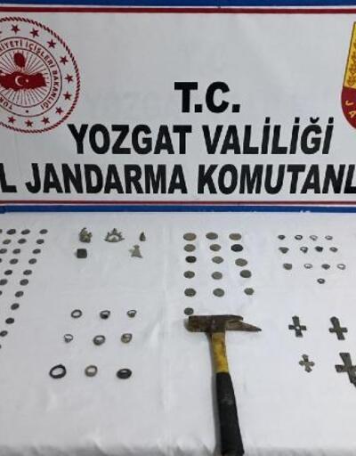 Yozgat'ta 114 parça tarihi eser ele geçirildi, 2 gözaltı