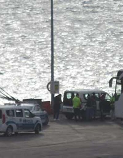 Haydarpaşa'da gemideki TIR şoförleri karantina yurduna alındı  