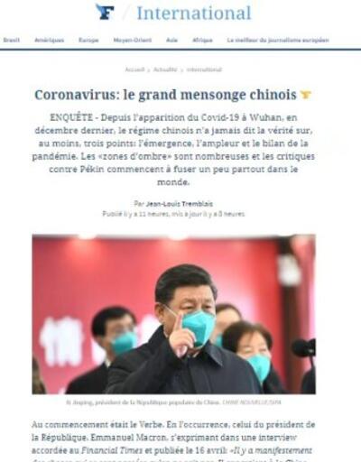 Le Figaro: Çin dünyaya yalan söyledi