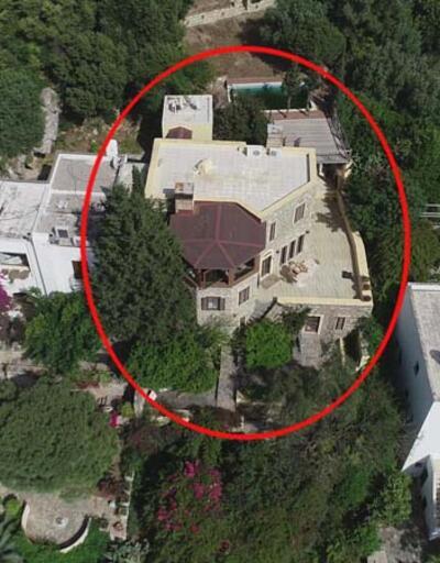 Firari Can Dündar'ın villasının 188 metrekarelik kısmı, hazine arazisinde çıktı
