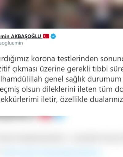 AK Parti Grup Başkanvekili Akbaşoğlu koronavirüse yakalandı | Video