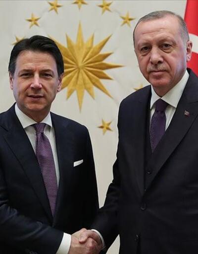 Erdoğan ile İtalya Başbakanı'ndan Libya görüşmesi