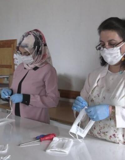 İşitme engellilere kolaylık için şeffaf maske | Video