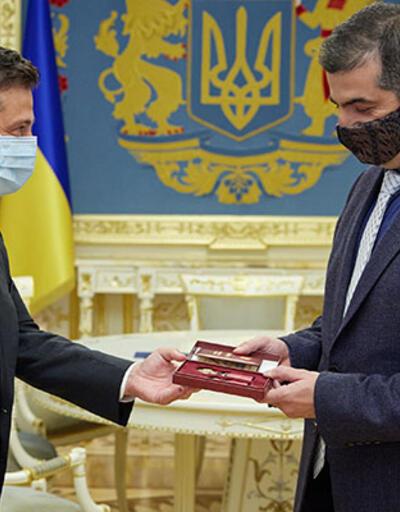 Ukrayna'dan Baykar Genel Müdürü Bayraktar'a devlet nişanı