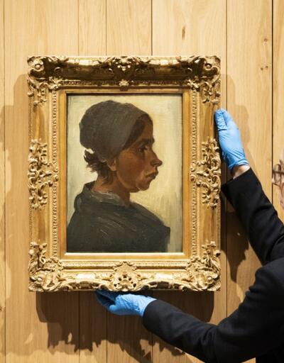 Van Gogh'un 'Kadın Başı' tablosu 1,6 milyon Euro'ya satıldı!