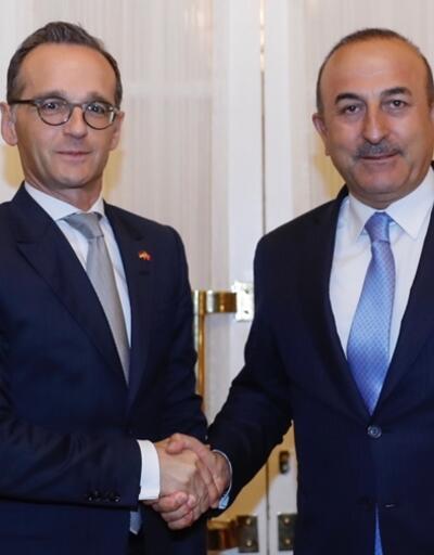 Son dakika... Dışişleri Bakanı Çavuşoğlu, Alman mevkidaşı Maas ile görüştü
