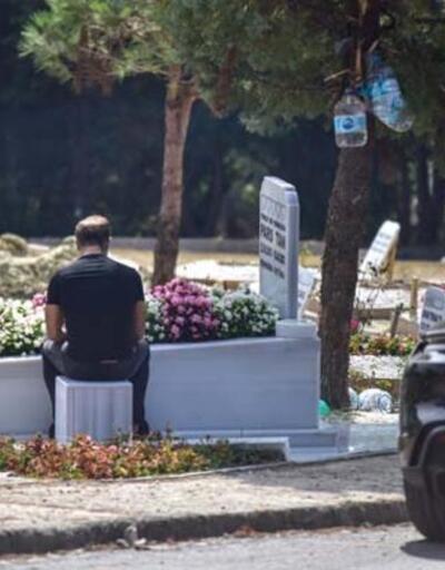 Harun Tan, oğlu Pars'ın doğum gününde mezarını ziyaret etti