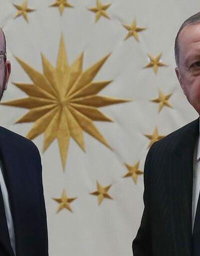 Son dakika! Cumhurbaşkanı Erdoğan, AB Konseyi Başkanı Michel ile görüştü | Video 
