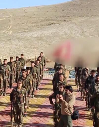 Son dakika... Terör örgütü PKK'nın Sincar'daki kampları görüntülendi | Video