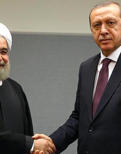Son dakika haberi... Cumhurbaşkanı Erdoğan, Ruhani ile görüştü | Video 