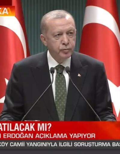 Kabine Toplantısında alınan kararlar! Yeni yasaklar tüm kararlar neler? Cumhurbaşkanı Erdoğan açıkladı! | Video 