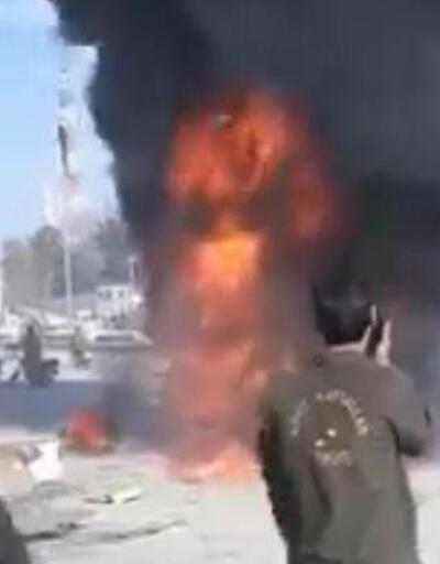 Resulayn'da bomba yüklü araç patlatıldı | Video