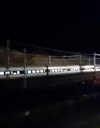 Yüksek Hızlı Tren ön test için Sivas'ta