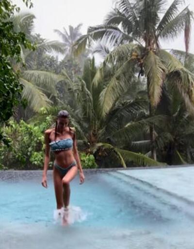 Şevval Şahin'in bitmeyen Bali tatili! Pozları sosyal medyayı salladı