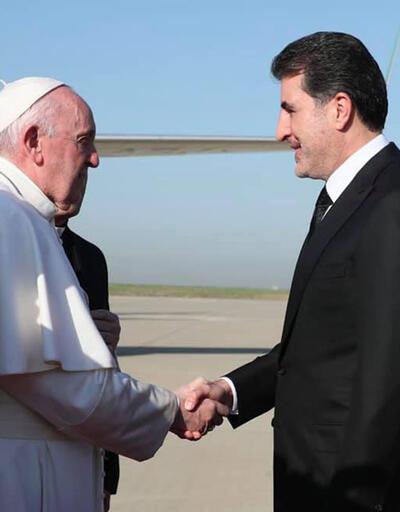 Irak ziyaretini sürdüren Papa, Erbil'de