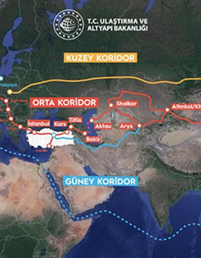 Bakan Karaismailoğlu: Süveyş Kanalı'na alternatif en uygun rota 'Orta Koridor'