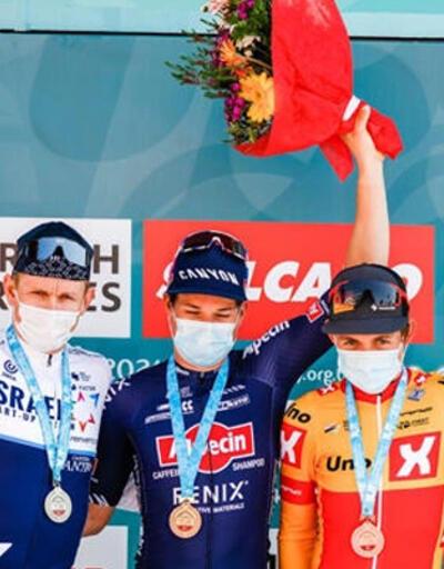 56'ncı Cumhurbaşkanlığı Türkiye Bisiklet Turu'nun Fethiye-Marmaris etabını Jasper Philipsen kazandı