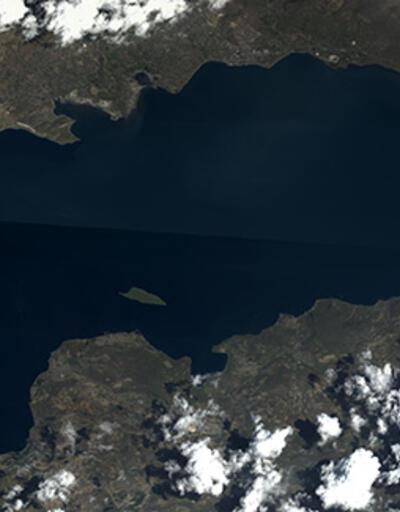 MSB, Van Gölü'nün Göktürk uydusu tarafından çekilen fotoğrafını paylaştı