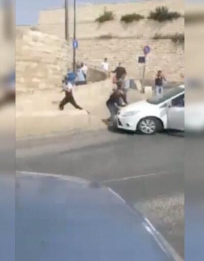 Yahudi sürücü Filistinli göstericiyi aracıyla ezdi