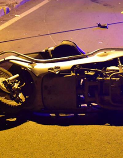 Direksiyon hakimiyetini kaybeden üniversite öğrencisi moto kurye hayatını kaybetti
