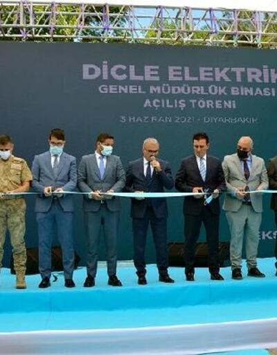 Dicle Elektrik'in yeni genel müdürlük binası törenle hizmete girdi
