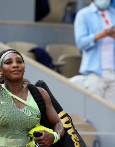 Serena Williams Fransa Açık'a veda etti