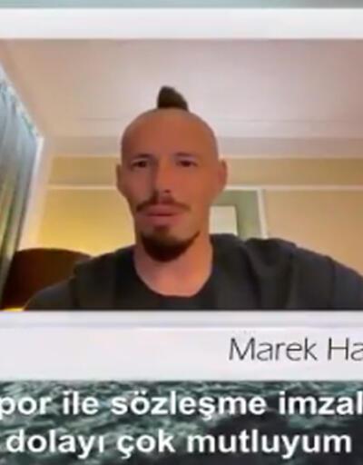 Son dakika... Trabzonsporlu Marek Hamsik'ten ilk sözler!