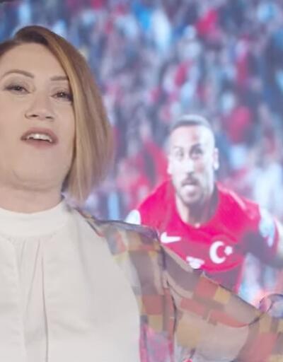 Azerbaycanlı sanatçı Azerin, A Milli Futbol Takımı için şarkı yaptı