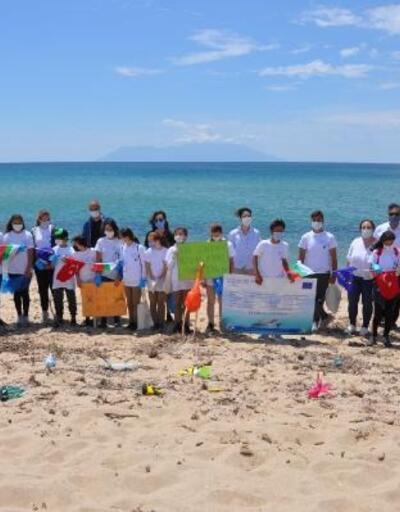 Türkiye ve Bulgaristan sahillerinde eş zamanlı çevre temizliği