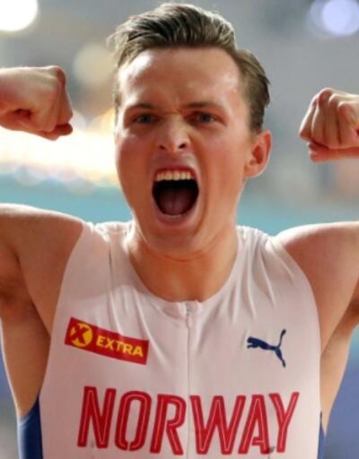 Norveçli atlet Karsten Warholm'den dünya rekoru